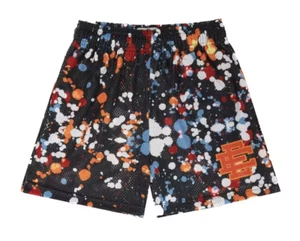 Eric Emanuel EE® Basic Corto, Salpicaduras/Negro, Talla Grande (L), Nuevo/Deadstock/22' - Imagen 1 de 9