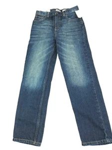 Jungen OshKosh B'gosh gerade blaue Jeans Größe 10R verstellbare Taille - Bild 1 von 3