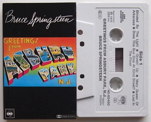 BRUCE SPRINGSTEEN - ASBURY PARK (CBS 4065480) 1980s EUROPE CASSETTE REISSUE - Picture 1 of 3