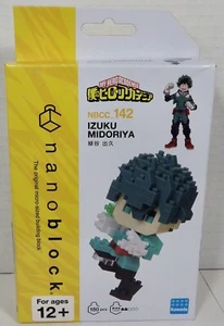 Nanoblock My Hero Academia Izuku Midoriya Character Collection Series Build New - Picture 1 of 3