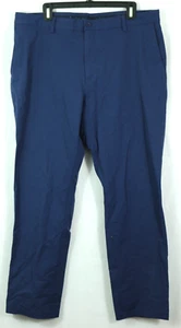 Vineyard Vines On the Go Pant 38 x 30 Blue Flat Front Chinos Nylon Quick Dry - Picture 1 of 8