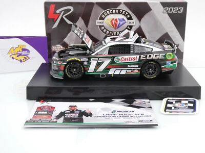 Lionel Racing W172323CASCHQ # Ford NASCAR 2023 Chris Buescher - Castrol Win 1:24 - Bild 1 von 4