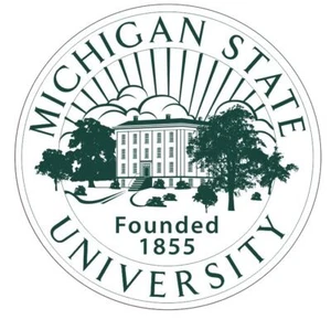 Calcomanía adhesiva de la Universidad Estatal de Michigan R7869 - Imagen 1 de 1