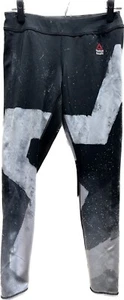 Reebok Womens CrossFit Reversible Chalk Chase Tight Leggings, Black Size M (6)? - Picture 1 of 5