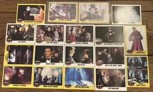 Lote de 18 tarjetas coleccionables de películas de Batman publicadas 1989 - Imagen 1 de 3