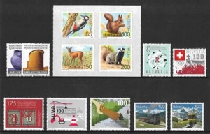 Schweiz Mi.Nr. 2526-2538** (2018) postfrisch/Ausgaben 01/18 - Bild 1 von 1