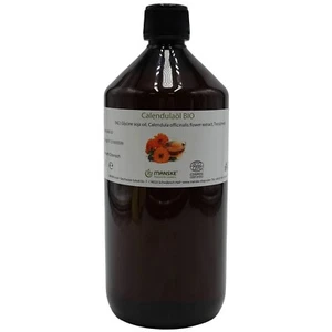 Manske Calendulaöl BIO 1000ml Ringelblumenöl Naturkosmetik Haarkur Hautpflege - Bild 1 von 1