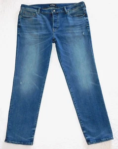 Pantalones de mezclilla EXPRESS 2022 ― Para hombre talla 36 x 30 ― DELGADOS botones elásticos ― #DB72 - Imagen 1 de 7