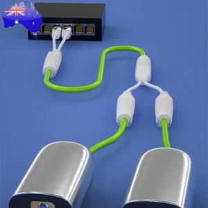 Waterproof Ethernet Splitter POE Splitter Run 2 IP Cameras on 1 Network Cable - Afbeelding 1 van 10