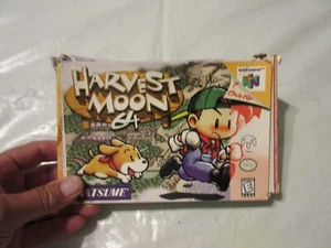 Harvest Moon (Nintendo 64, 1999) N64 Complete w/ Manual TESTED - Picture 1 of 24