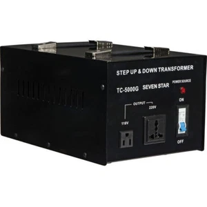 Seven Star TC-5000 110/120/220/240-Volt Step Down up Transformer 5000W Watt - Picture 1 of 5