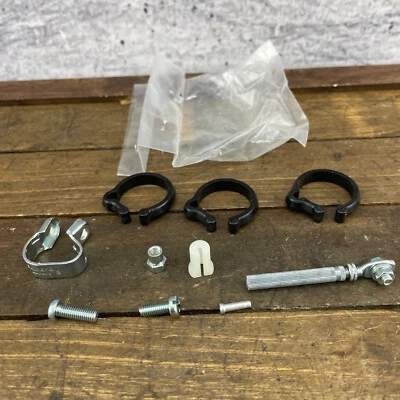Vintage Shimano Shifter 3s Pulley Spacer Parts LOT Cable Clamps 3 Speed - Image 1 of 4