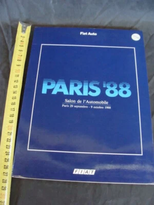 Cartella stampa Fiat salone auto 1988 Uno Croma press - Immagine 1 di 4