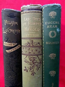 BULWER - LYTTON ~ EUGENE ARAM / PELHAM / LUCRETIA / LETZTE TAGE VON POMPEII - Bild 1 von 12