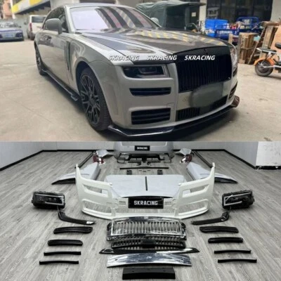 Old To New Body Kits Bumper Bonnet Fender Light Grill Wing For Rolls Royce Ghost - Image 1 of 4
