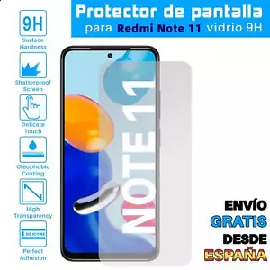 Protector de Pantalla para Xiaomi Redmi Note 11 Cristal Templado Vidrio - Imagen 1 de 11