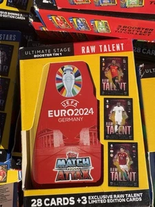 Topps Official Euro 2024 Match Attax - Booster Tins x12 read below please - Picture 1 of 3
