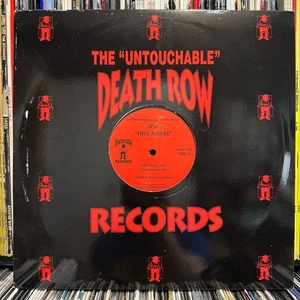 2PAC - THUG NATURE (12")  2000!!  RARE!!  TUPAC + QD III / MICHAEL JACKSON HUMAN - Picture 1 of 2