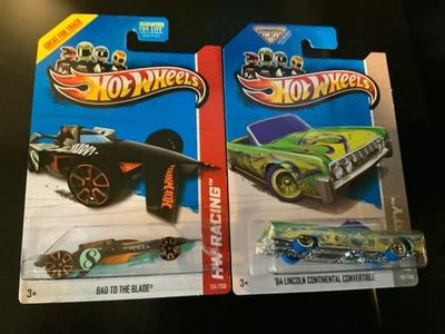 Лот товаров Hot Wheels Bad To The Blade & 64 Lincoln Continental Treasure Hunt x2 - Изображение 1 из 4