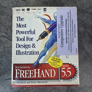 Macromedia Freehand For Macintosh 5.5, CD-ROM - Picture 1 of 7