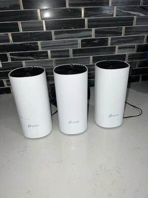 TP-Link Deco M4R AC1200 Whole Home Mesh Wi-Fi System - White - 3 Pack - Image 1 of 4
