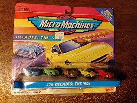 Micro Machines #15 Decades the 90's 1994 Galoob 75030 NIB Sealed