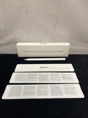 Apple Pencil (2nd Generation) A2051 White Bluetooth Magnetic Stylus MU8F2AM/A - Image 1 of 4