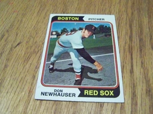 DON NEWHAUSER 1974 TOPPS BASEBALL CARD # 33 - Picture 1 of 1