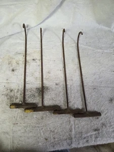 Metallspulenhaken. 4 Stück. Ganzmetall. Siehe Bilder - Bild 1 von 6