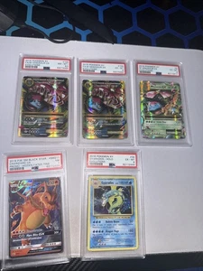 5 Psa Pokemon Cards Some With Minor Scratches On Psa Case - Picture 1 of 2