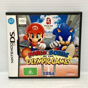 Mario & Sonic At The Olympic Games + Manual - Nintendo DS - Tested & Working - Picture 1 of 4