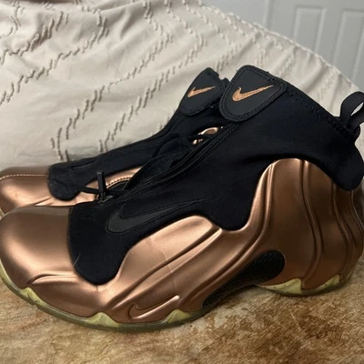 Size 9.5 - Nike Air Flightposite 2014 Premium Copper - Image 1 of 4