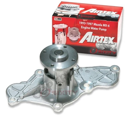 Airtex Engine Water Pump for 1993-1997 Mazda MX-6 2.5L V6 Coolant Antifreeze cj - Image 1 of 4