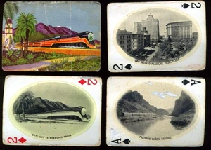 SOUTHERN PACIFIC LINES RR DECK SCENIC PLAYING CARDS - Picture 1 of 4