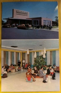 Seaboard Railroad's Station, St Petersburg Florida Postkarte Vintage unbespielt - Bild 1 von 2