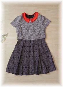 Atmosphere * hübsches Kleid mit Bubikragen 2 lagig * Gr. 36 (38) - Bild 1 von 9