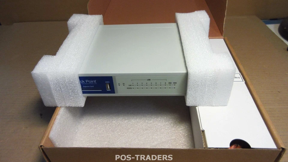 Check point L-50 SG-80A Security Gateway 8-port firewall NEW IN ORIGINAL BOX - Image 1 of 4