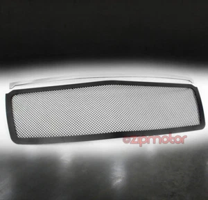 07-14 AVALANCHE SUBURBAN TAHOE REJILLA SUPERIOR DE MALLA DE ACERO INOXIDABLE PARRILLA NEGRO 1PC - Imagen 1 de 4