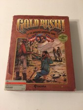 Vintage GOLD RUSH! Apple IIGS by Sierra 3.5 Inch Disk Complete in Box CIB - Rare