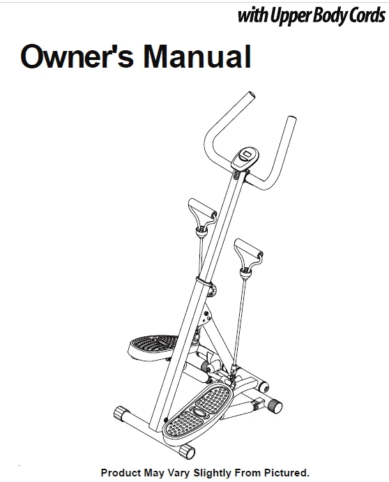 Space Saving Stamina Stepper With Upper Body Cords(New unopened in original Box) - Image 1 of 4