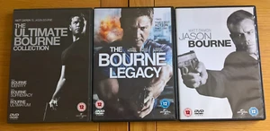 Jason Bourne 1-5 Complete DVD Collection Identity Supremacy Ultimatum Legacy R2 - Picture 1 of 1