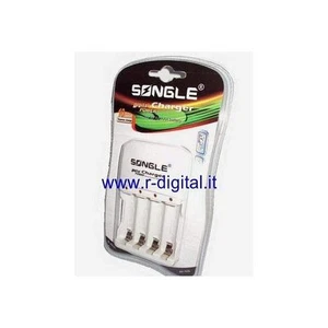 CARICABATTERIE DA RETE CD06 UNIVERSALE NIMH AA AAA BATTERIE RICARICA STILO MINI  - Picture 1 of 1