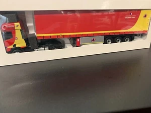 Eligor 118103 RENAULT T 460 SEMI TAUTLINER SECURITE CIVILE 1/43 - Picture 1 of 2