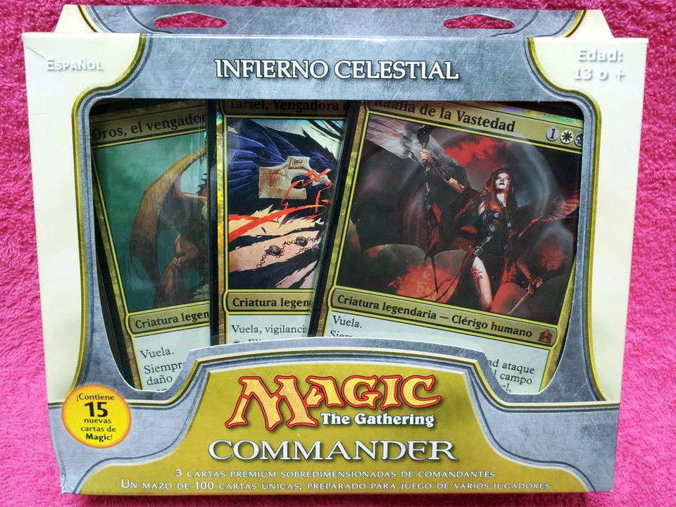 SPANISH Magic MTG 2011 Commander C11 Sealed Heavenly Inferno Deck The Gathering  - Image 1 of 1