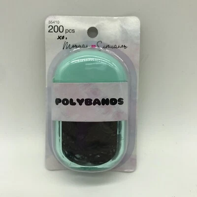 Scunci Polybands  #1 Hair Accessory Brand. 200 pcs - Black. - Image 1 of 4