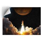1 x Vinyl Sticker A5 - Space Rocket Mars Mission  #13245