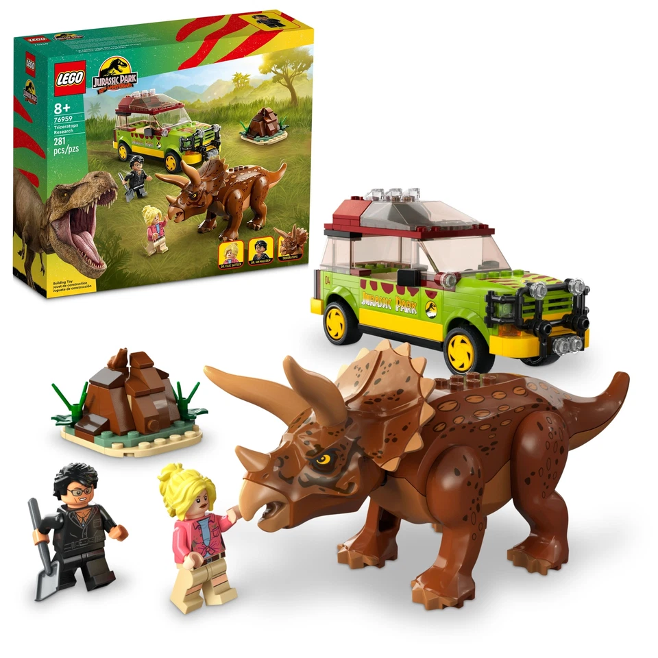 LEGO Jurassic World: Triceratops Research (76959) — джип, внедорожник, автомобиль - Изображение 1 из 1