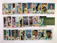 Topps 1982 MLB Baseball Single Trading cards by Topps 1982 Rare 