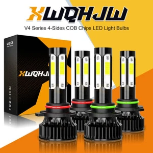 For Chrysler Sebring 2007-2010 4X LED Headlight Bulbs Hi Low beam Combo 6000K - Picture 1 of 8