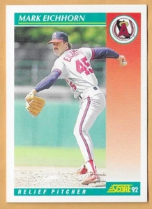 MARK EICHHORN ANGELS #221 - PUNTUACIÓN CASI NUEVA - NUEVO COMO NUEVO 1992 - Imagen 1 de 2
